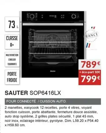 Copra Sauter SOP6416LX offre