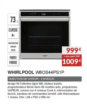 Copra Whirlpool W6OS44PS1P offre