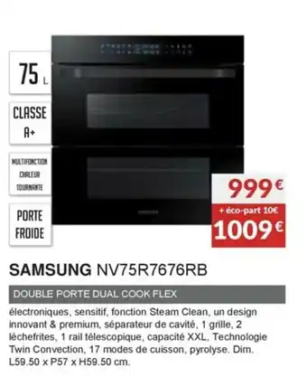 Copra Samsung NV75R7676RB offre