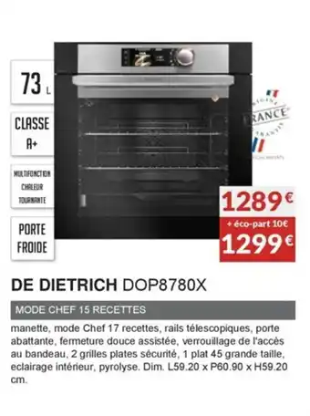 Copra De Dietrich DOP8780X offre