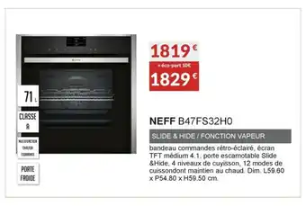 Copra Neff B47FS32H0 offre