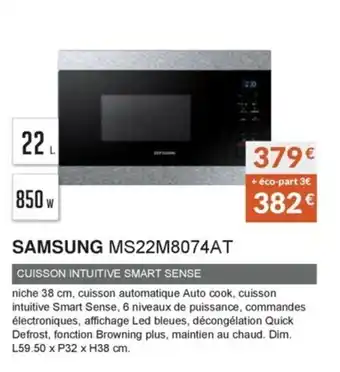 Copra Samsung MS22M8074AT offre