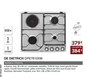 De Dietrich DPE7610XM