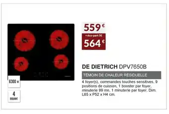 Copra De Dietrich DPV7650B offre