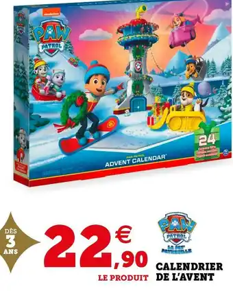 Paw patrol calendrier de lâavent