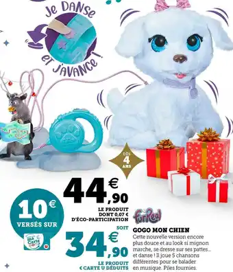 Hyper U Gogo mon chien offre