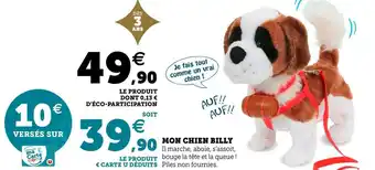 Hyper U Mon chien billy offre