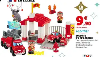 Ecoiffier soldats du feu abrick