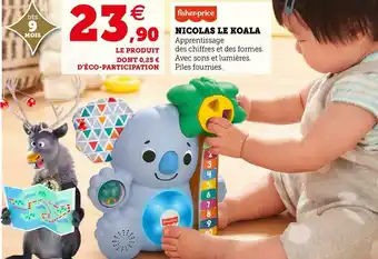 Fisher-price nicolas le koala