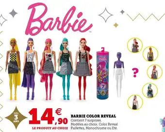 Hyper U Barbie barbie color reveal offre