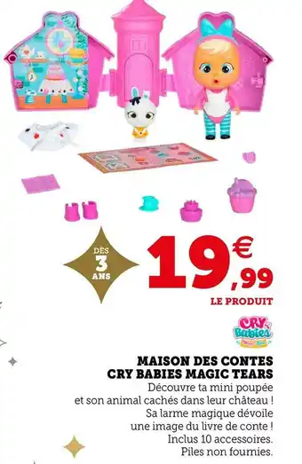Cry babies maison des contes  magic tears