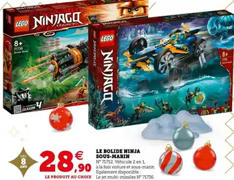 Hyper U Le bolide ninja sous-marin offre