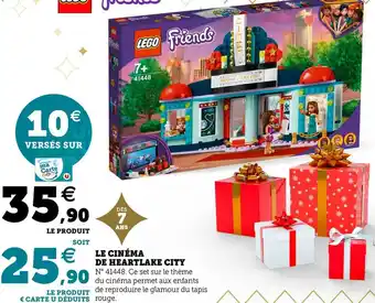 Hyper U Lego le cinéma de heartlake city offre