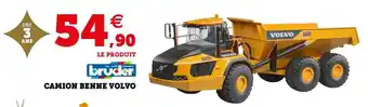 Hyper U Bruder camion benne volvo offre