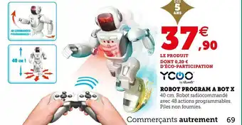 Hyper U Ycoo robot program a bot x offre