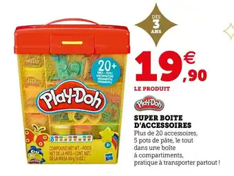 Hyper U Play-doh super boite d’accessoires offre