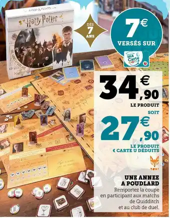 Harry potter une annee a poudlard