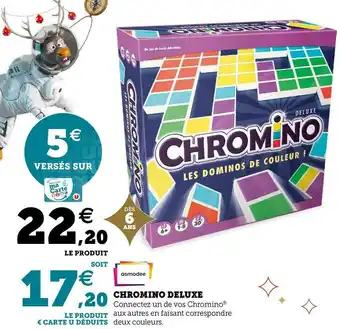Hyper U Asmodee chromino deluxe offre