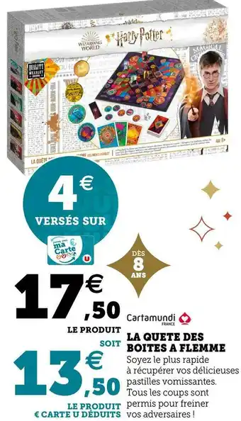 Hyper U La quete des boites a flemme offre