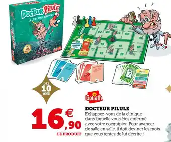Hyper U Goliath docteur pilule offre
