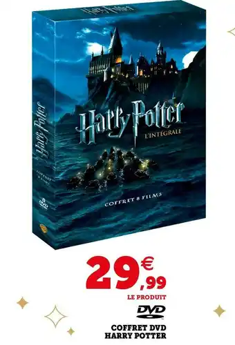 Hyper U Coffret dvd harry potter offre
