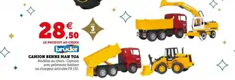 Super U Bruder camion benne man tga offre