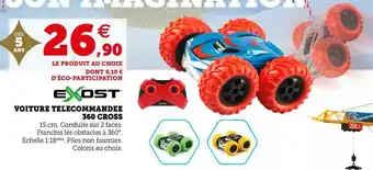 Exost voiture telecommandee 360 cross