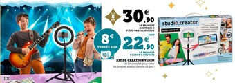 Super U Kit de creation video offre