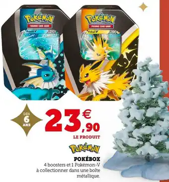 Super U Pokémon pokébox offre
