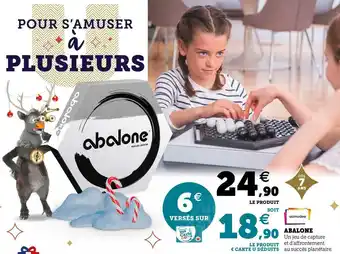 Super U Asmodee abalone offre
