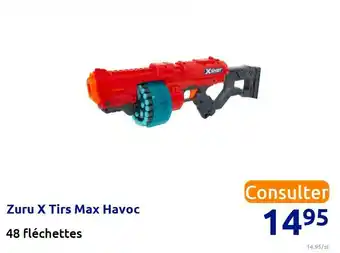 Action Zuru x tirs max havoc offre