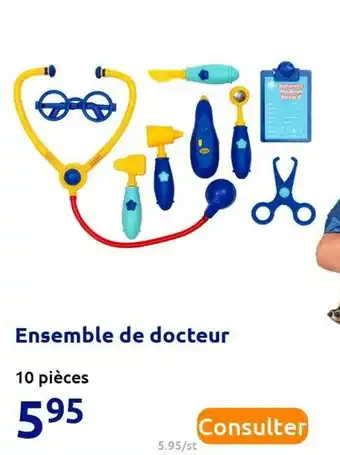Action Ensemble de docteur offre