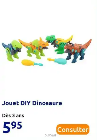 Action Jouet diy dinosaure offre