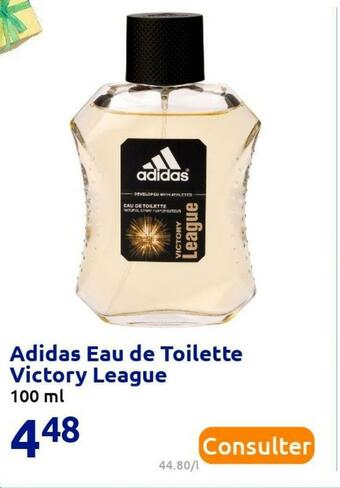 Action Adidas eau de toilette victory league offre