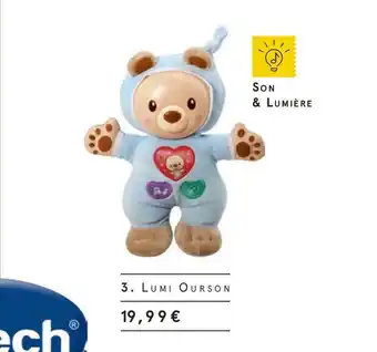 Monoprix Vtech lumi ourson offre