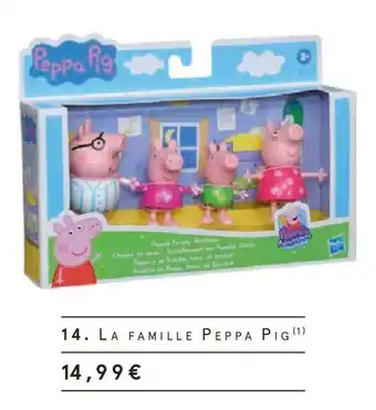 Monoprix Peppa pig la famille peppa pig offre