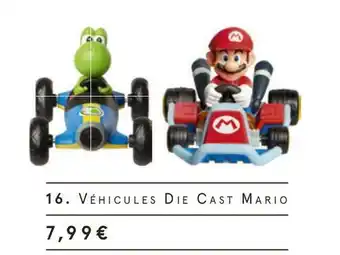 Monoprix Mario véhicules die cast offre