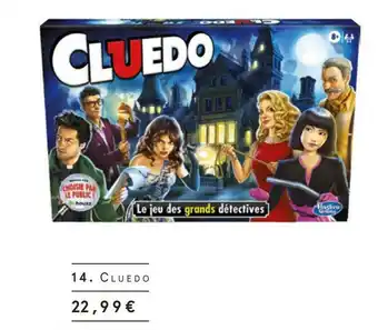 Monoprix Cluedo offre