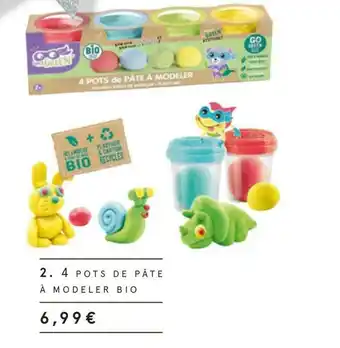 Monoprix Pots de pâte à modeler offre