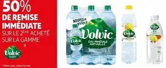 Auchan Volvic bon plan sur la gamme de la marque volvic offre