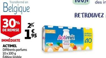 Auchan Danone actimel offre