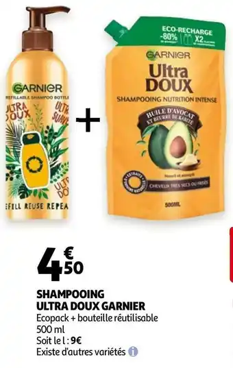 Auchan Shampooing ultra doux offre