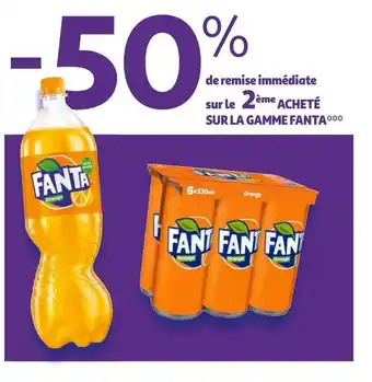 Fanta bon plan sur la gamme fanta