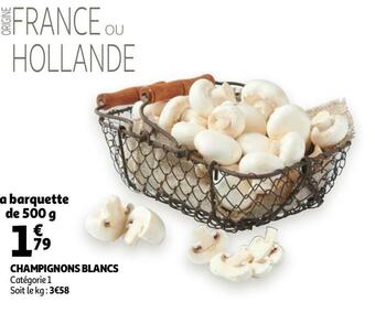 Auchan Champignons blancs offre