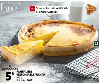 Auchan Auchan flan filière responsable auchan offre