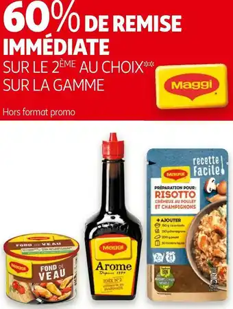 Auchan Maggi bon plan sur la gamme maggi offre