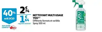 Auchan You nettoyant multi usage* offre