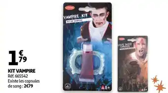 Auchan Kit vampire offre