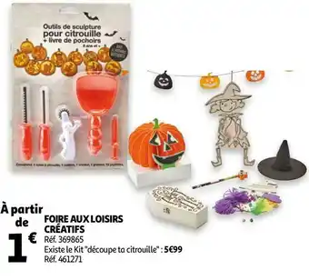 Auchan Foire aux loisirs créatifs offre