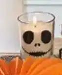 Auchan La bougie dans verre offre